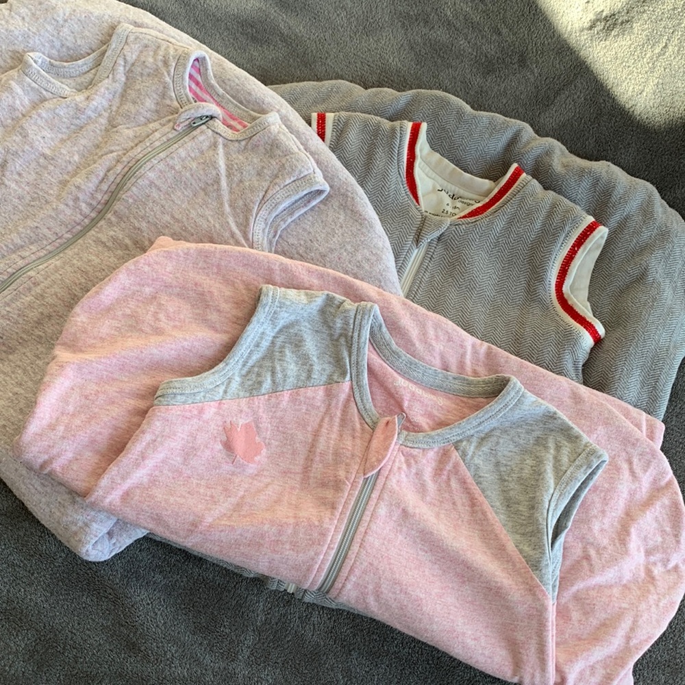 3 Juddlies sleep sacks
